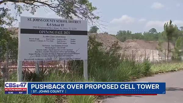 Neighbors push back against cell phone tower proposal in St. Johns County