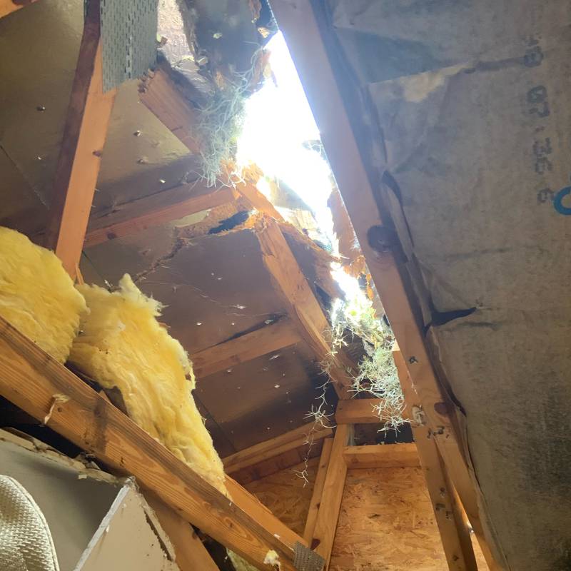 Fernandina Beach woman’s home damaged after Tropical Storm Elsa