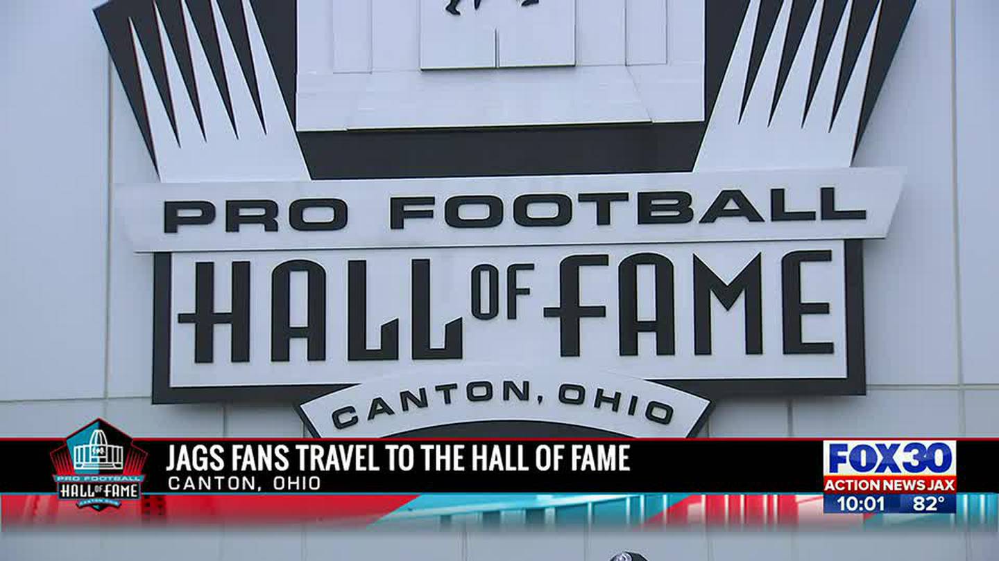 Jaguars fans make the trip to Canton, Ohio for Pro Football Hall