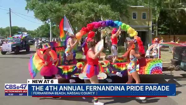 ‘This is hope:’ Fernandina Beach Pride Parade kicks off 4th year with a bang