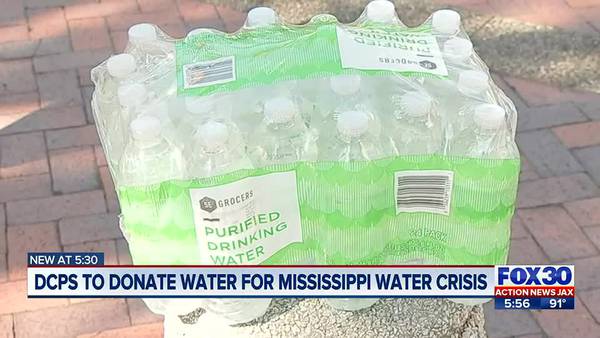 Clean water collection drive to help Mississippi happening Sunday