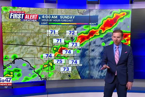 First Alert Forecast: Saturday, May 18 - Late Evening