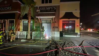 Photos: Fire at Grumpy's Restaurant in Middleburg