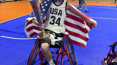 Photos: Local man selected for National Wheelchair Basketball Association championship roster