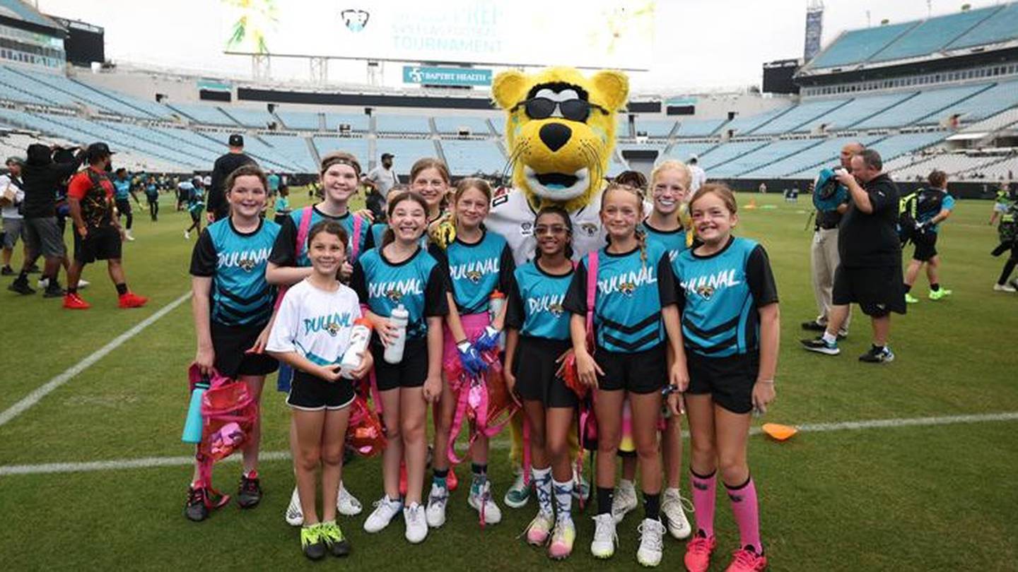 The Jaguars host the first 5v5 regional flag football tournament – Action  News Jax