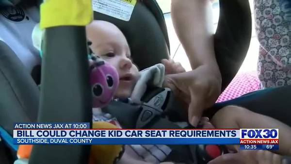 New Florida law introduced will change how kids buckle up