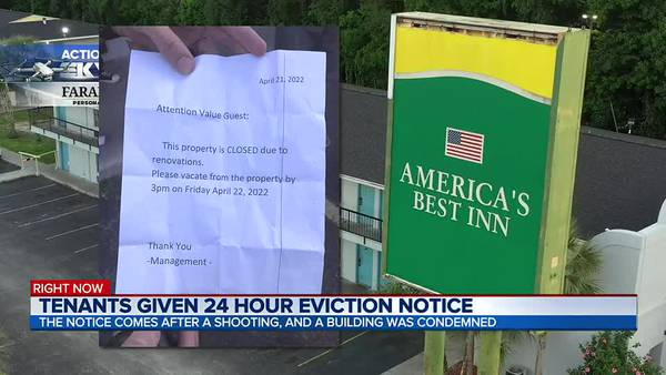America’s Best Inn asks guests to vacate motel for renovations