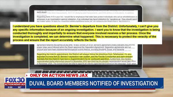 Emails show DCPS notified about investigation linked to Dr. Bernier before selecting him