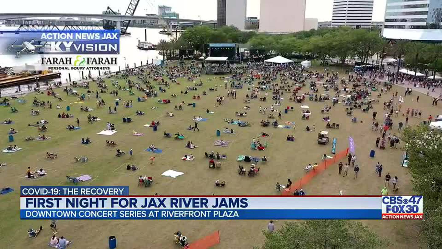 Coronavirus: First night for Jax River Jams Action News Jax