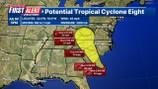 Tracking the Tropics: New track for western Atlantic disturbance