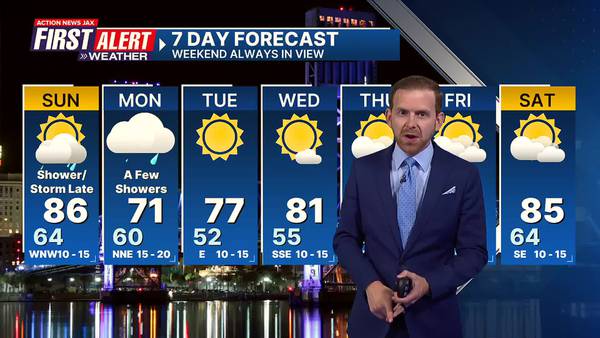 First Alert 7-Day Forecast: Saturday, April 20