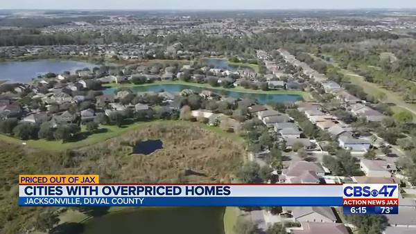 Jacksonville in top 10 on list of Florida’s most overvalued housing markets