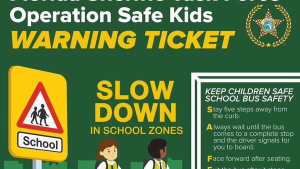 Putnam police participating in ‘Operation Safe Kids’ next week to ensure safety near school zones