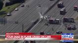 At least 4 killed in plane crash on Atlanta highway
