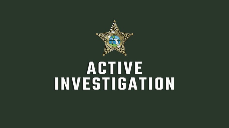 St. Johns County Sheriff's Office active investigation