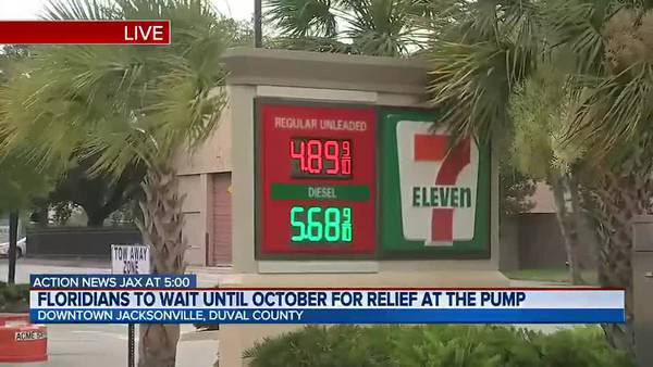 October-only gas tax holiday plan arose earlier than initially thought