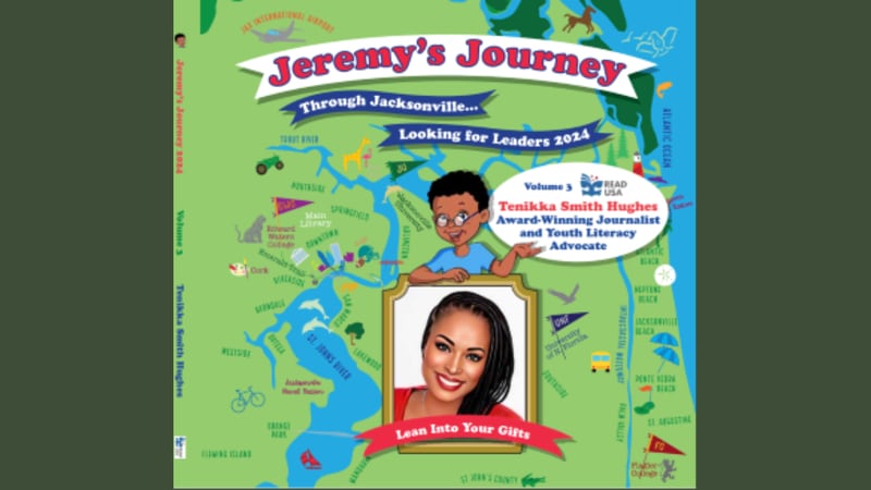 Action News Jax's Tenikka Hughes to be featured in in "Jeremy's Journey" children's book series.