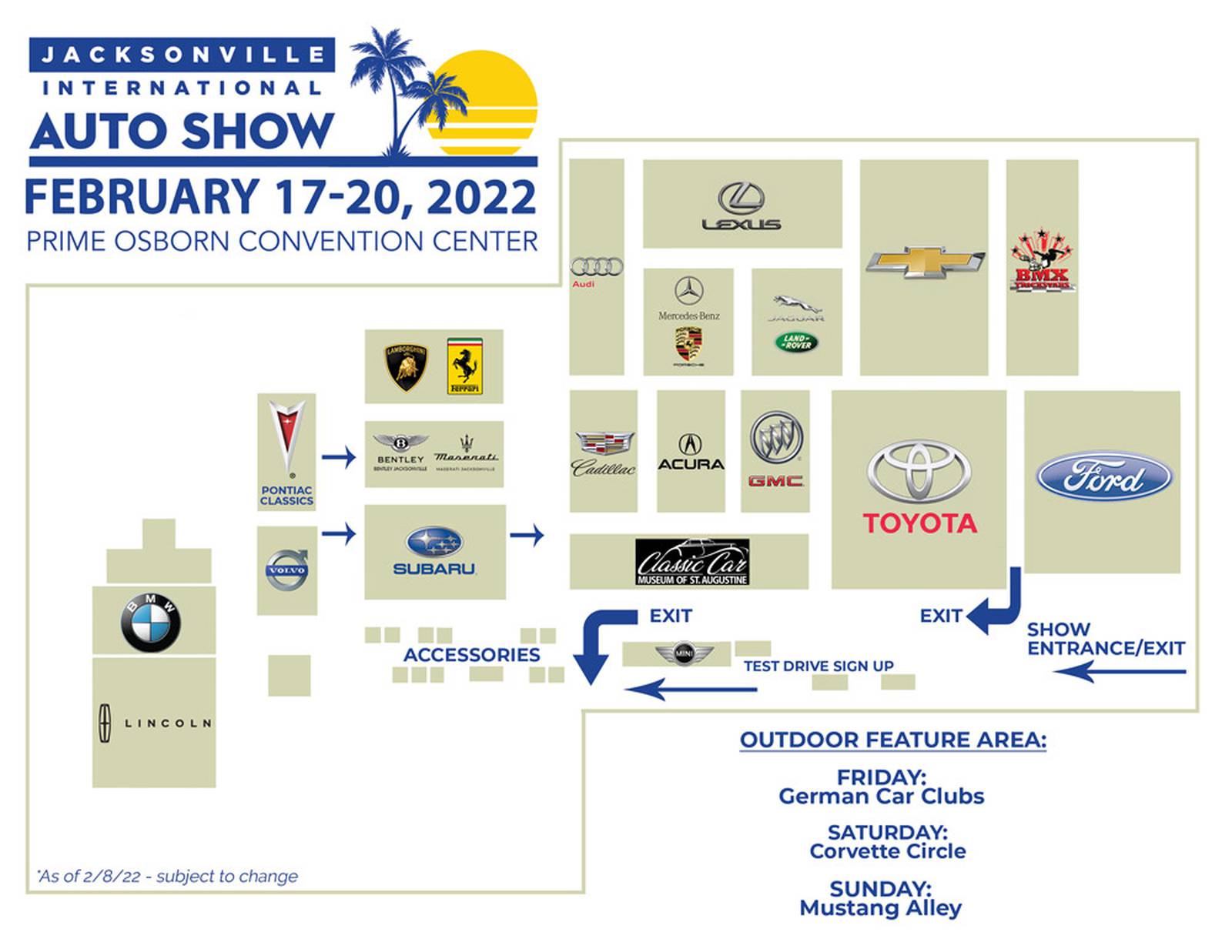 Jacksonville International Auto Show returns to the River City. Here’s
