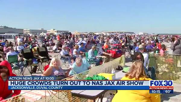 NAS JAX air show has record breaking crowd turnout