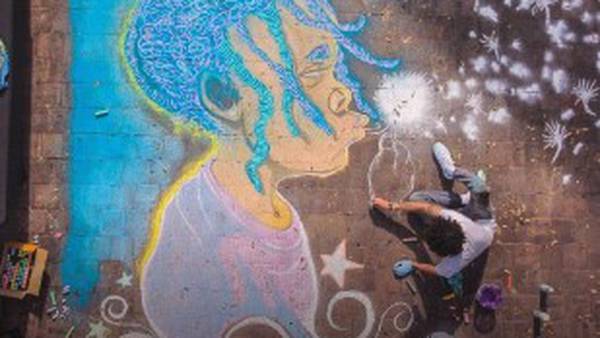Only chalk drawing competition taking place on Saturday in Jacksonville