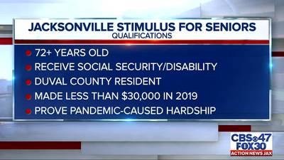 Phase Two of the Senior and Disabled Financial Assistance Program begins Saturday in Jacksonville