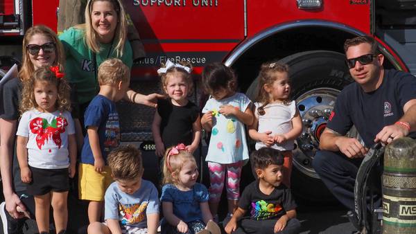 Photos: SJCFR showing preschoolers the ropes