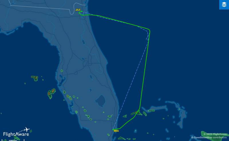 Flight diverted to JAX after pepper spray 'inadvertently sprayed in cabin'