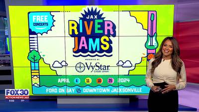 First Alert Traffic: JAX River Jams closing certain roads on concert days
