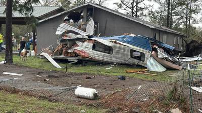 PHOTOS: Storms damage homes in Southeast Georgia