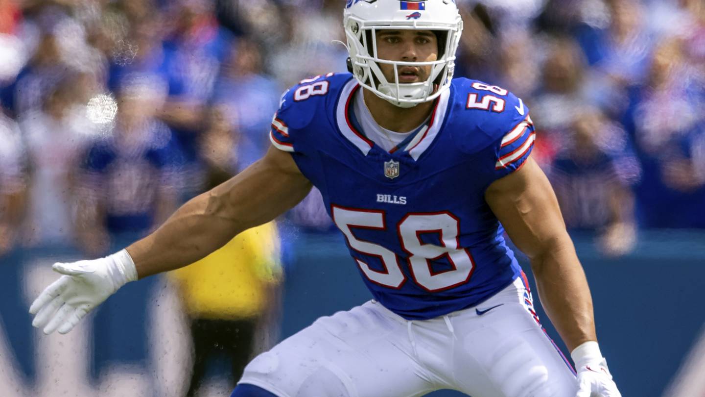 Buffalo Bills starting linebacker Matt Milano out indefinitely with