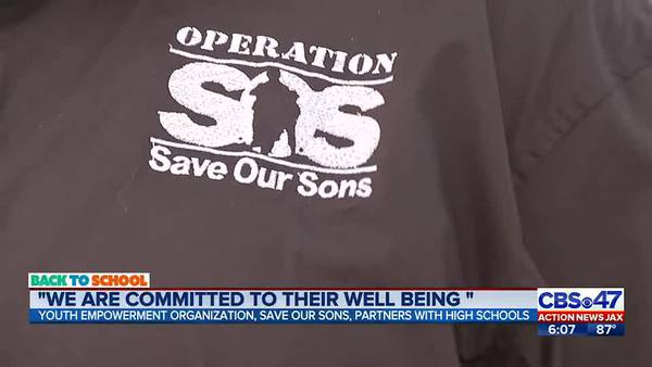 Operation Save Our Sons greets kids at Westside and Andrew Jackson high schools