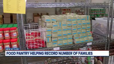 ‘We’re doing it’: Local food pantry helping families fill in the gap as food prices soar