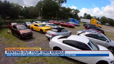 INVESTIGATES: Jacksonville man quits IT job, makes a living by renting out his cars 