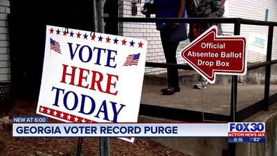 Georgia plans to purge 191,000 inactive voters from voter rolls