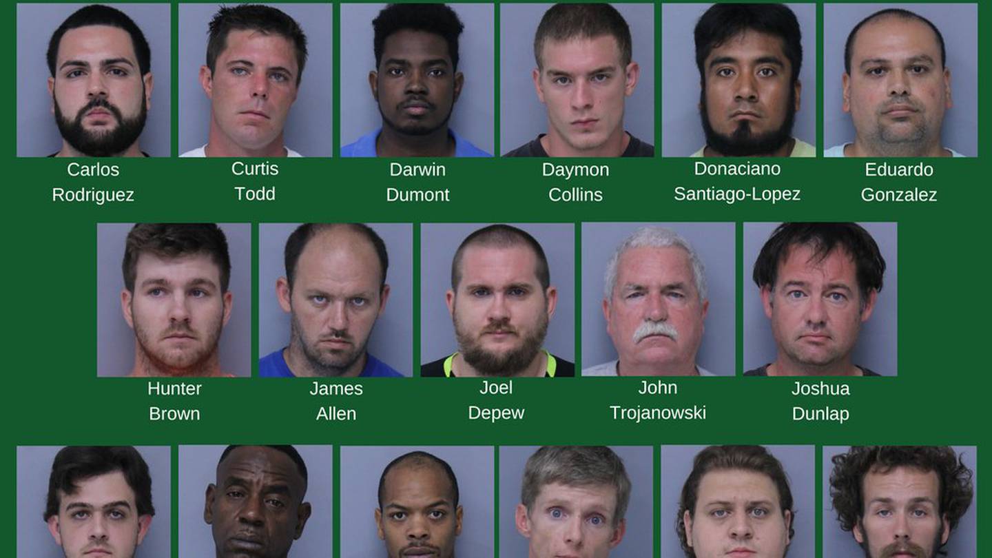 St. Johns County deputies arrest 17 men in online sex sting Action
