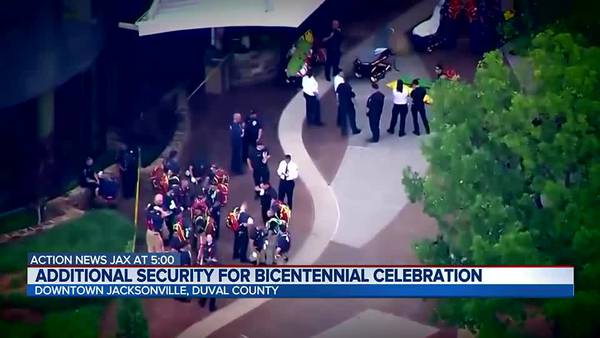 Additional security for bicentennial celebration