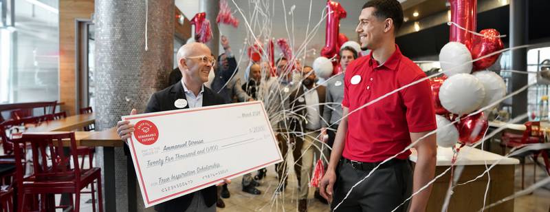 Chick-fil-A awarded 236 Team Member scholarships totaling $425,000 in Jacksonville this year, celebrating the hard work and perseverance of local students.