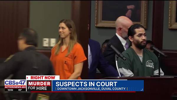 Estranged husband and wife charged in Jared Bridegan murder-for-hire plot appear in court