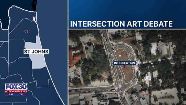 St. Augustine drivers worried over planned art sculpture at busy downtown intersection