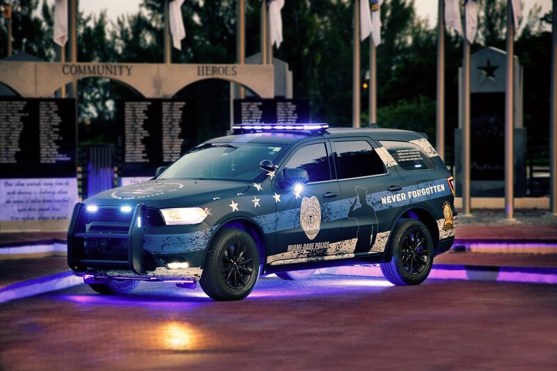 Miami-Dade Police Department entered this beauty into the graphics contest.