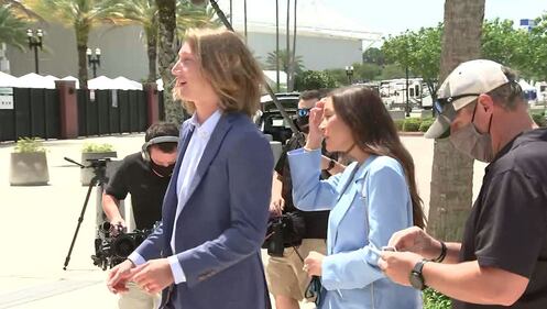 Jacksonville Jaguars QB Trevor Lawrence arrives in Jacksonville