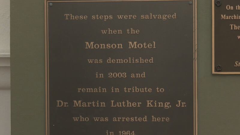 It's been 60 years since the hotel manager of Monson Motor Lodge in St. Augustine poured acid in a pool filled with African American Civil Rights activists, trying to desegregate the pool. The St. Augustine Jewish Historical Society held its eleventh annual recognition of the largest mass arrest of rabbis, which also happened at the Monson Motor Lodge on June 18, 1964.