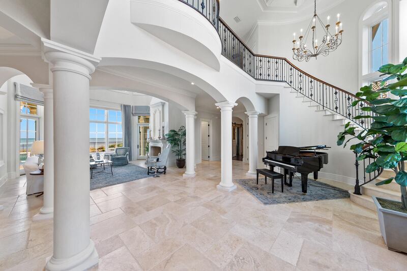 Justin Lott and Richard Petersen were the agency of record for the buyers of a home on Ponte Vedra Boulevard. It sold for $19 million. It is 9,200 square feet with six bedrooms and nine bathrooms.