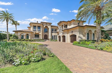 A Mediterranean-style home on Ponte Vedra Boulevard that’s “just steps from the beach” is being listed by Douglas Elliman Real Estate for $10.6 million.