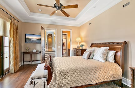 A Mediterranean-style home on Ponte Vedra Boulevard that’s “just steps from the beach” is being listed by Douglas Elliman Real Estate for $10.6 million.
