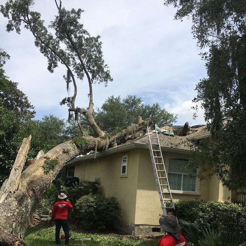 Fernandina Beach woman’s home damaged after Tropical Storm Elsa