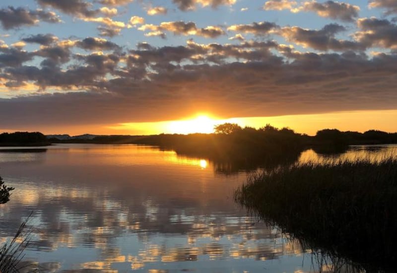 From sunrise to sunset, watching both is a magical experience at Anastasia State Park.