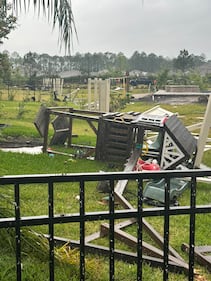 St. Johns County Fire Rescue shares tornado damage photos from World Golf Village area.