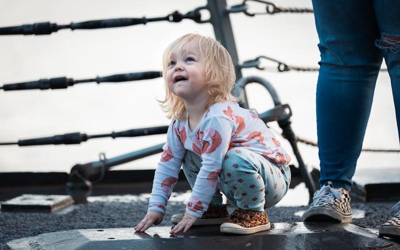 Families prepare as USS Mason gets ready to join the USS Eisenhower Carrier Strike Group.