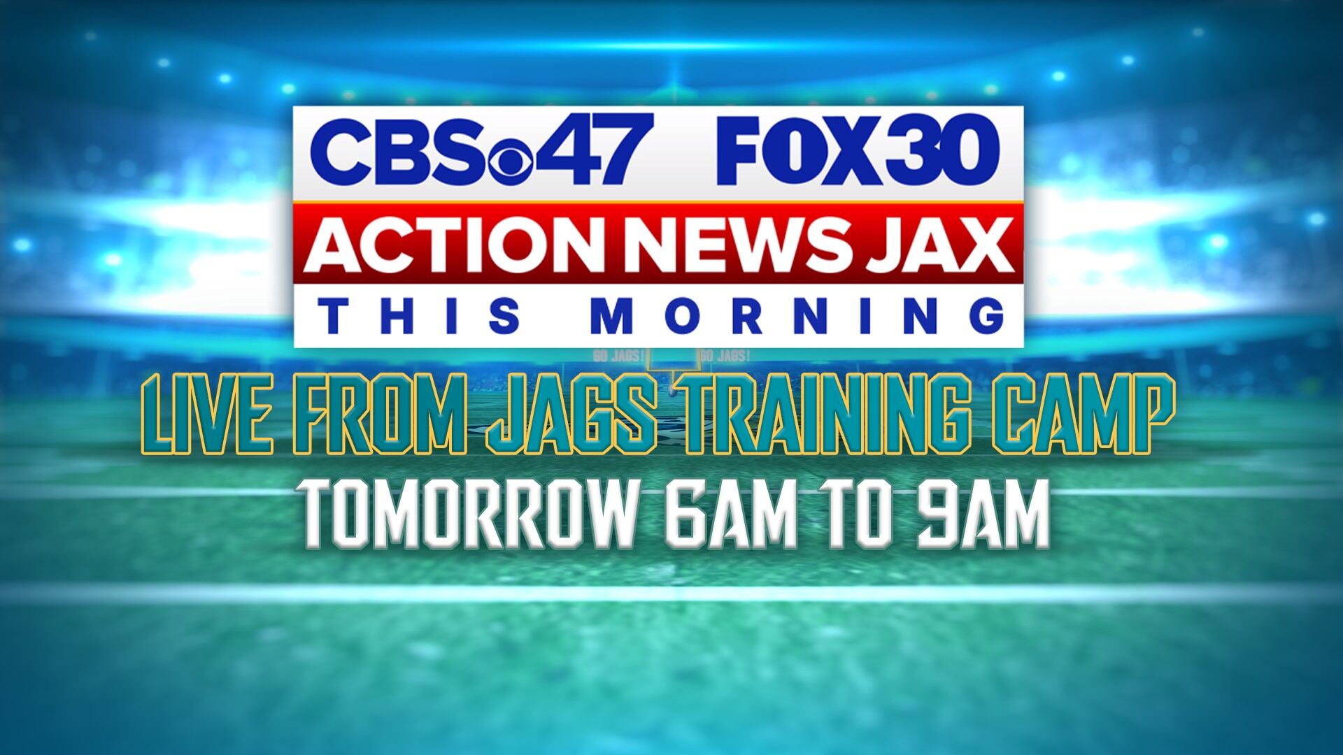 Tuesday morning: Action News Jax is LIVE from Jags Training Camp